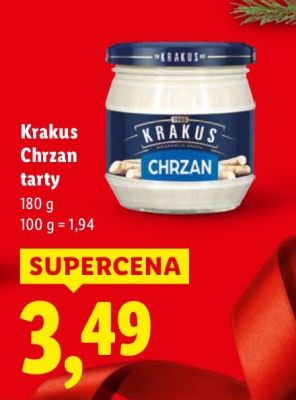 Chrzan tarty promocja w Lidl