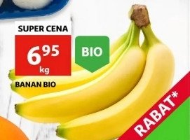 Banany bio promocja