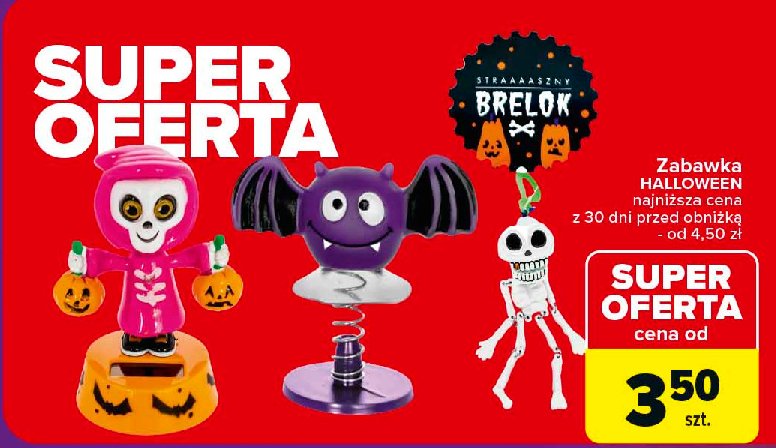 Zabawka halloween promocja w Carrefour