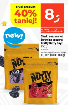 Śliwki suszone promocja w Dealz