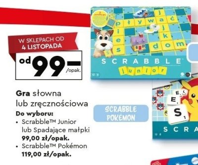 Gra Scrabble Junior promocja w Biedronka