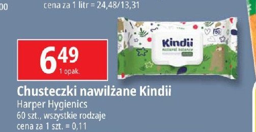 Chusteczki wilgotne natural balance Cleanic kindii promocja