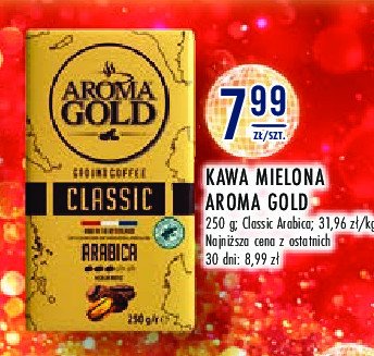 Kawa Aroma gold promocja