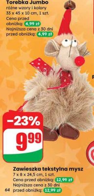 Zawieszka promocja w Dino