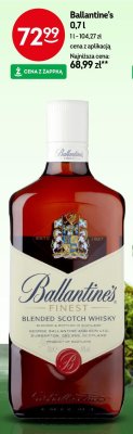 Whisky Ballantine's 0,7l promocja w Żabka