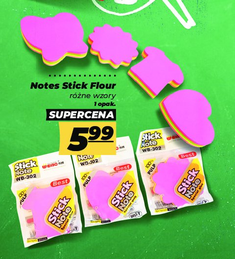 Notes stick flour promocja