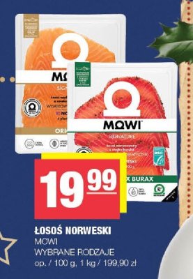 Łosoś norweski Mowi wybrane rodzaje promocja w SPAR