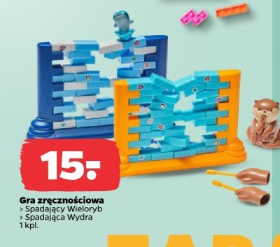 Gra zręcznościowa Spadający Wieloryb promocja w Netto