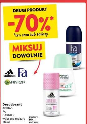 Dezodorant FA 50 ml promocja w Intermarche