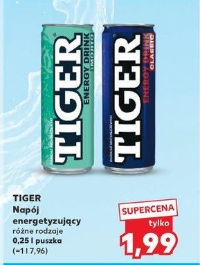 Napój mojito Tiger energy drink promocja