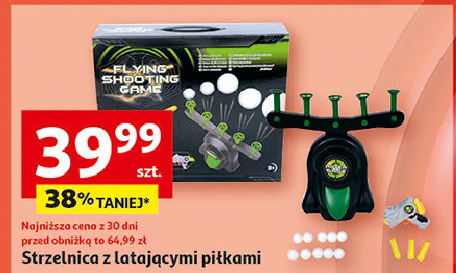 Strzelnica z latającymi piłkami promocja