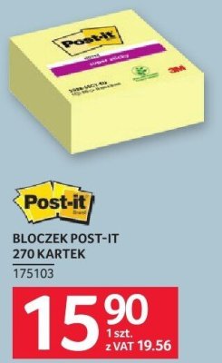 Bloczek Post-it 270 kartek promocja w Selgros