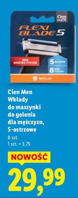 Wkłady do maszynki do golenia, 5-ostrzowe promocja w Lidl