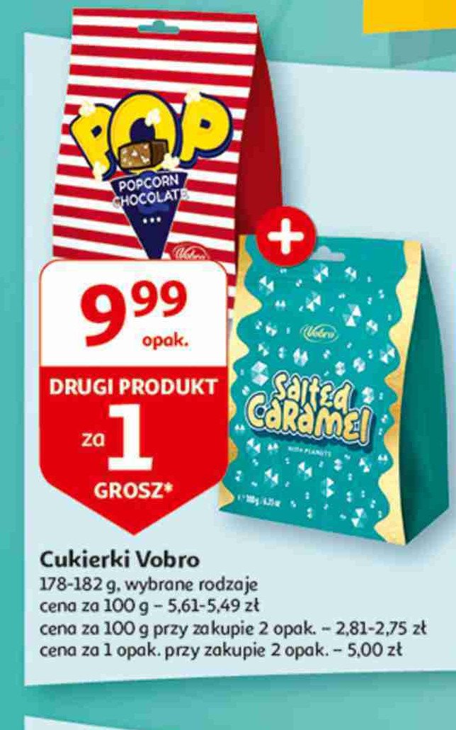 Cukierki salted caramel Vobro promocja