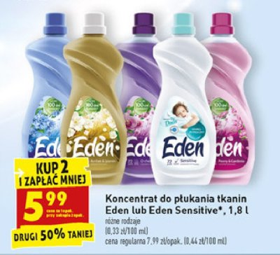 Koncentrat do płukania Eden sensitive promocja