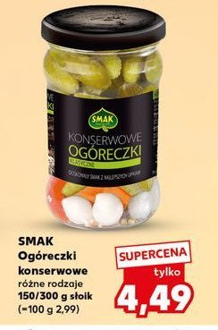 Ogóreczki konserwowe Smak promocja
