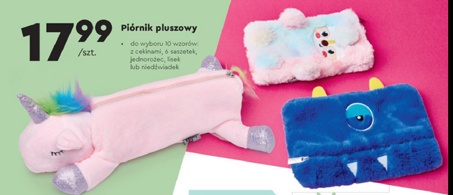 Pi贸rnik pluszowy lisek Kayet promocja