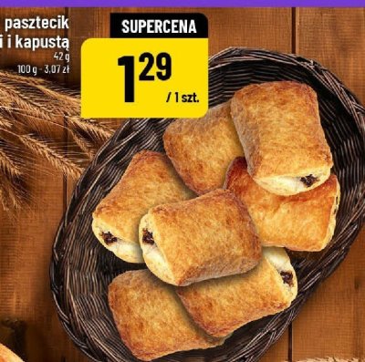 Mini pasztetcik z pieczarkami i kapustą promocja w POLOmarket