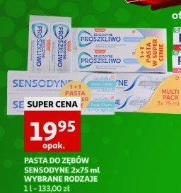Pasta do z臋b贸w Sensodyne pro szkliwo promocja