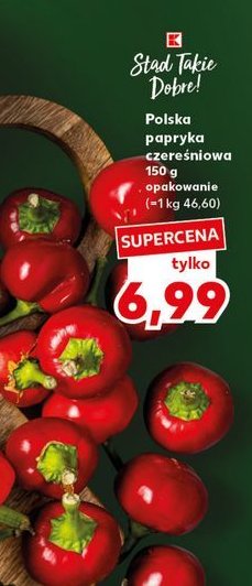 Papryka czereśniowa K-classic stąd takie dobre! promocja