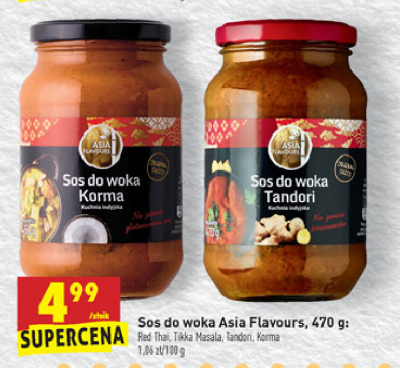 Sos do woka korma Asia flavours promocja