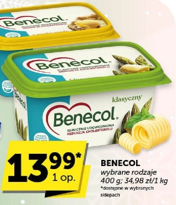Margaryna Benecol klasyczna promocja w ABC