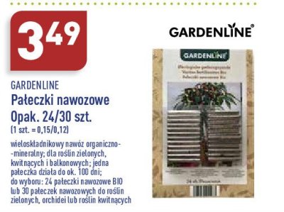 Pałeczki nawozowe bio GARDEN LINE promocja