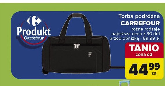 Torba podróżna Carrefour promocja