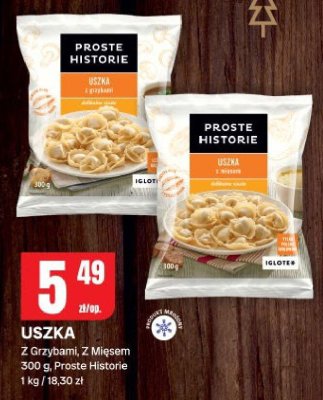 Uszka z Grzybami, z Mięsem Proste Historie promocja w Chorten