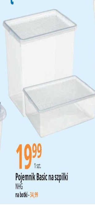 Pojemnik basic 9.5 l Nhg promocja