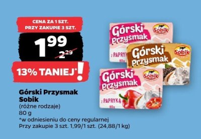 Przysmak Górski (różne rodzaje) promocja w Netto