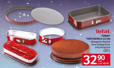 Forma Tefal FORMA TORTOWNICA Ø 23 CM promocja w Selgros