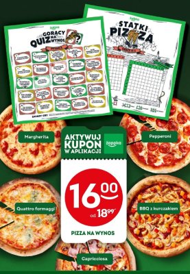 Pizza Margherita na wynos promocja w Żabka