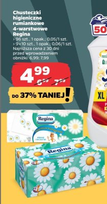 Chusteczki higieniczne rumiankowe 99 szt. promocja w Netto