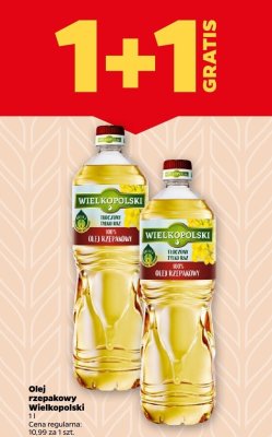 Olej rzepakowy 1+1 GRATIS promocja w Netto