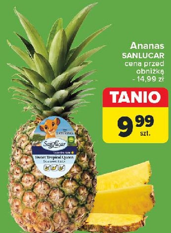 Ananas złoty Sanlucar promocja