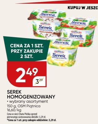 Ser promocja w Chata Polska