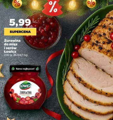 Żurawina do mięs i serów promocja w Netto
