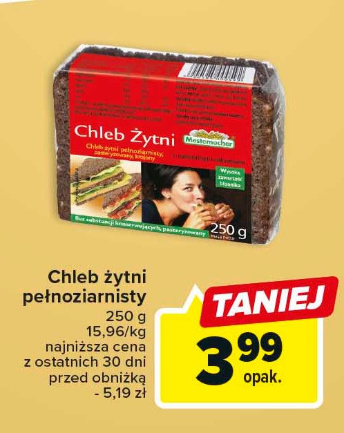 Chleb 偶ytni Mestemacher promocja