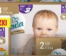 Pieluchy Extra Care rozmiar 4 promocja w Biedronka