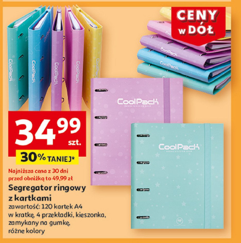 Segregator ringowy promocja w Auchan