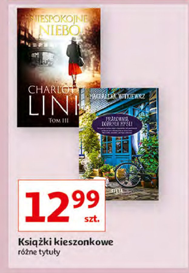 Charlotte link "niespokojne niebo tom. iii" promocja