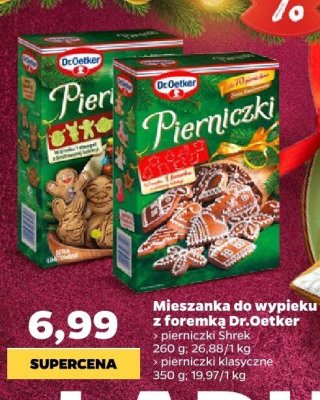 Mieszanka do wypieku z foremką promocja w Netto