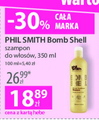 Szampon do włosów Phil smith bomb shell promocja
