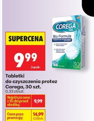 Tabletki do czyszczenia protez, 30 szt. promocja w Biedronka