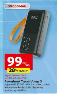 Powerbank Tracer Vouge 3 promocja w Auchan