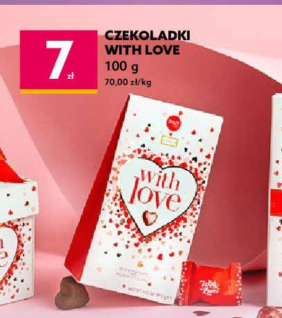 Czekoladki with love promocja