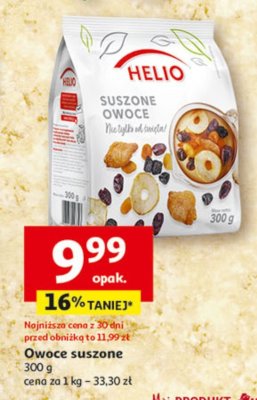 Owoce suszone promocja w Auchan