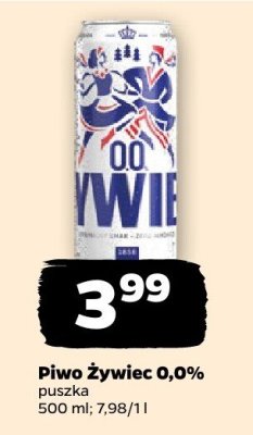 Piwo Żywiec 0,0% promocja w Netto