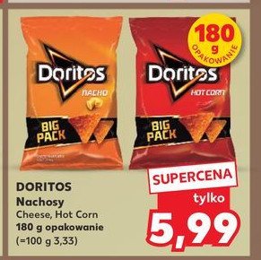 Chipsy hot corn Doritos Frito lay doritos promocja